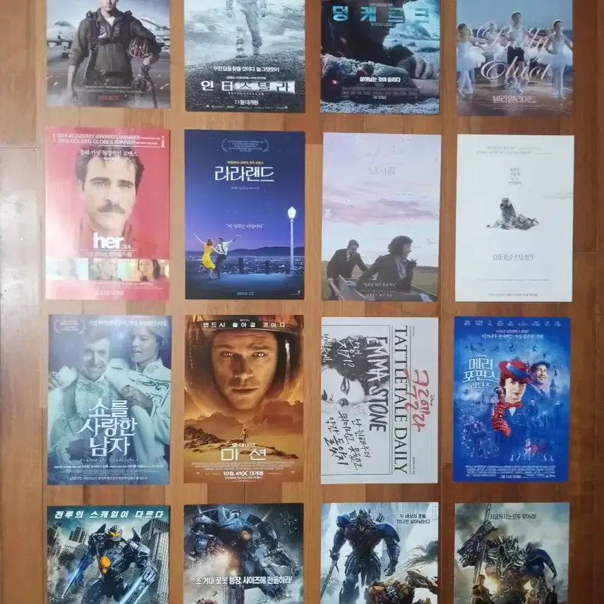 [BUNJANG] Movie Flyer Bundle Set / 영화팜플렛 외국3000원 1편 상품사진중 3장골라서 9천원 포스터 전단지