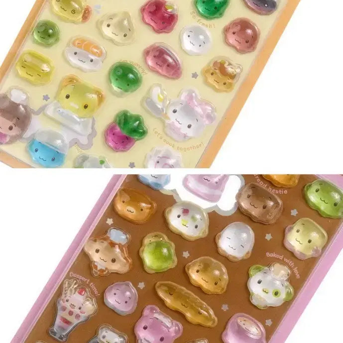 [BUNJANG] Mering Shop Candy Drop Collection Bobeong Drop Sticker Bundle Set / 일괄)메링샵 캔디드롭 컬렉션 포베 봉봉드롭 스티커