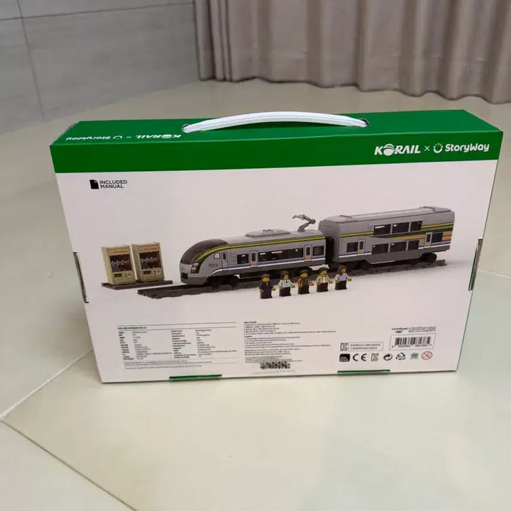 [BUNJANG] Korail ITX-Cheongchun Train Building Block Set / 코레일 ITX-청춘 블록 세트