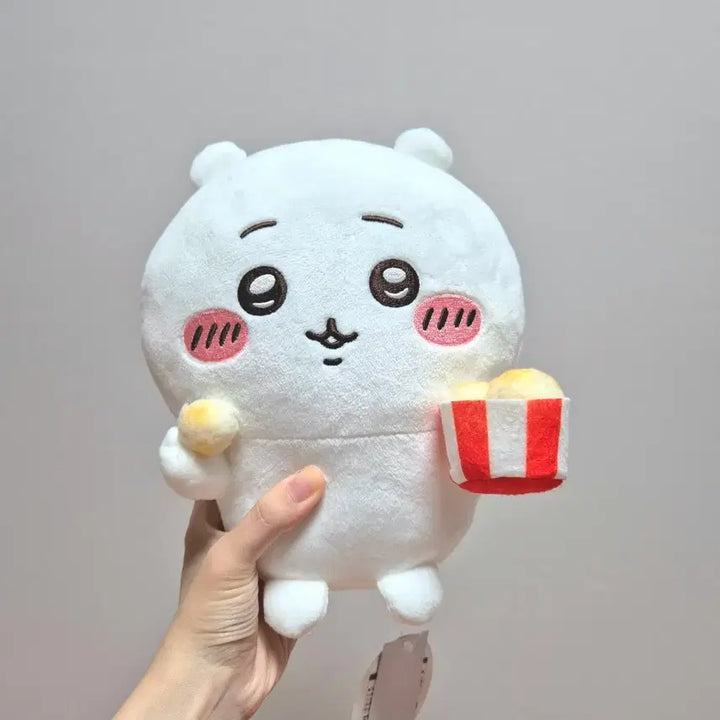 [BUNJANG] Cheikawa Popcorn Plush / 치이카와 함께 먹어 팝콘 인형