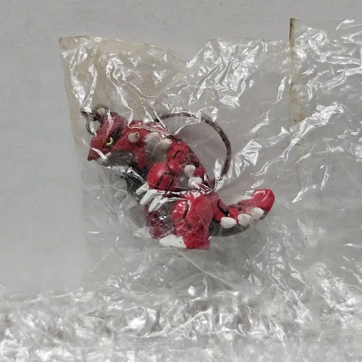 [BUNJANG] Pokemon Groudon Mini Figure Keychain (Sealed) / 고전문구 그당시 옛날 문방구 포켓몬스터 그란돈 미니피규어 열쇠고리 미개봉품
