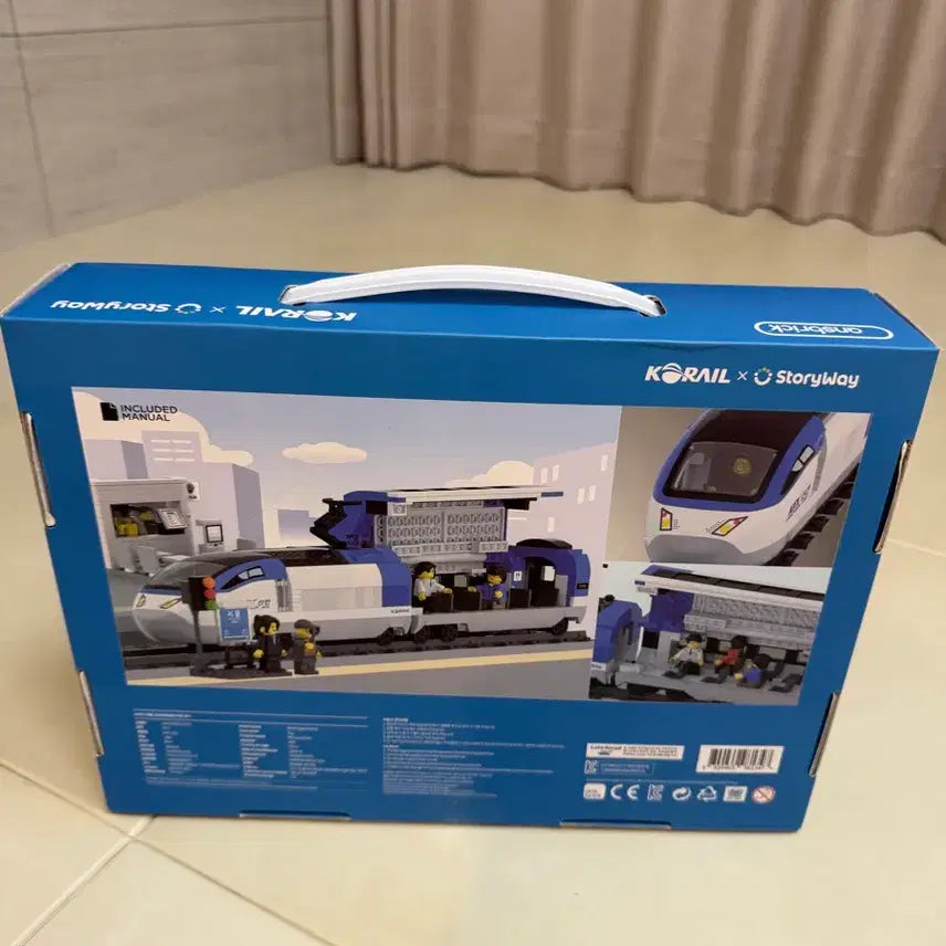 [BUNJANG] Korail Storyway KTX Sancheon Block Set (769pcs) / 코레일 스토리웨이 KTX 산천 블록 세트 (769pcs)