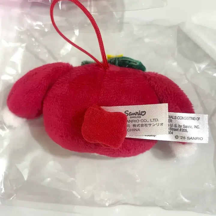 [BUNJANG] Sanrio Christmas Ornament Plush Keyring My Melody / 산리오 크리스마스 오너먼트 인형 키링 마이멜로디