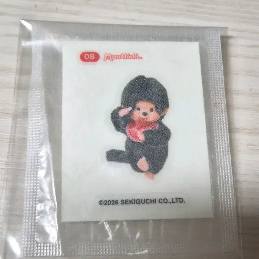 [BUNJANG] Monchhichi Ddibbussi Sticker 08 / 몬치치 띠뿌씰스티커08 웨하스