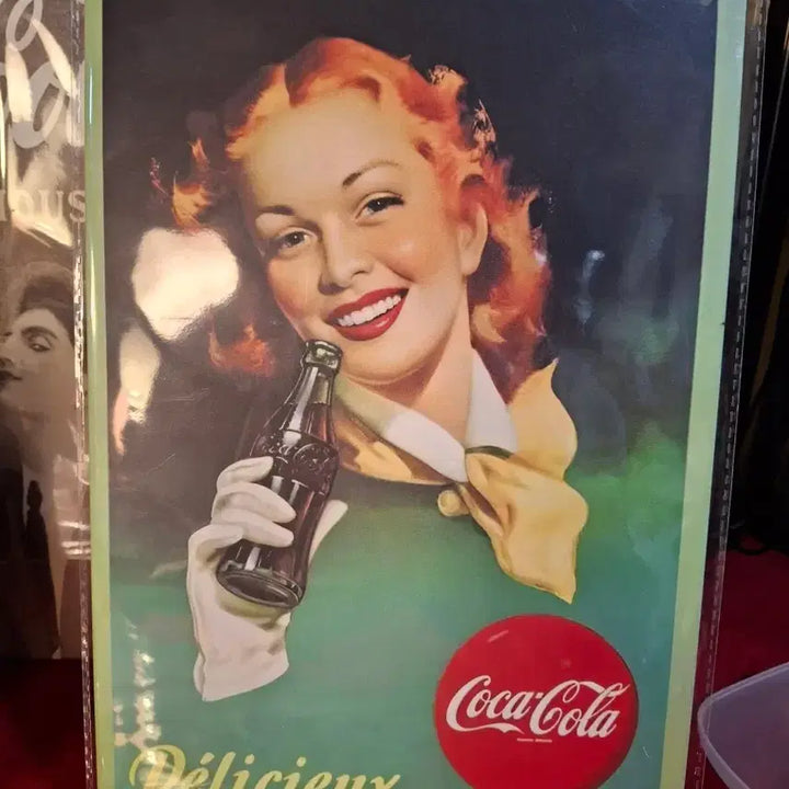 [BUNJANG] Vintage Coca-Cola Tin Sign Collection (11 pcs) / 콜라 양철간판 11점