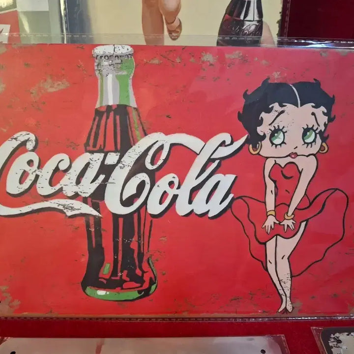 [BUNJANG] Vintage Coca-Cola Tin Sign Collection (11 pcs) / 콜라 양철간판 11점
