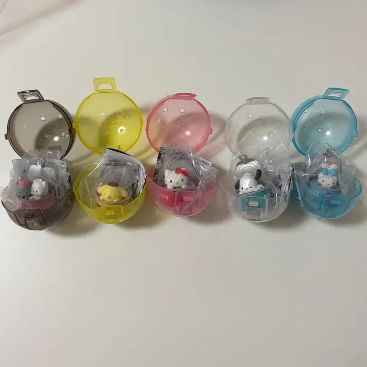 [BUNJANG] Sanrio Can Gacha Full Set (5 Pieces) / 5개일괄)산리오 캔 가챠 풀세트 새상품 산리오 통조림