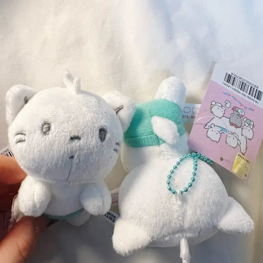 [BUNJANG] Sanrio Cat Keychain Plush / 산리오 고양이 키링인형