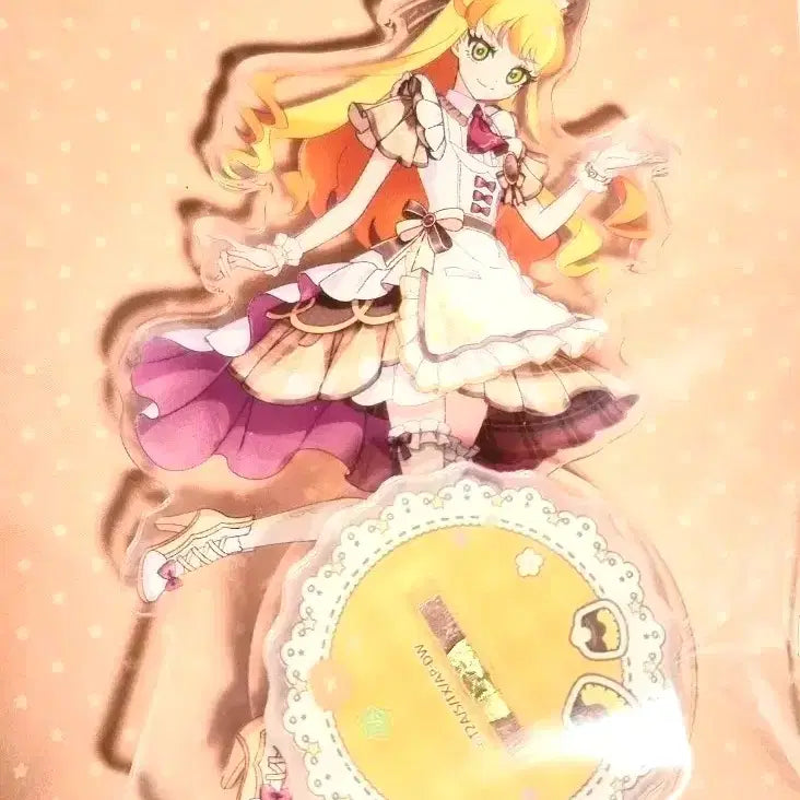 [BUNJANG] I-Pri Juriya Spin Acrylic Stand (Moekku Pop-up Cafe Collab) Sealed / 아이프리 주리아 스핀 아크릴 스탠드 미개봉 모애쿠 팝업 콜라보 카페 양도합니다
