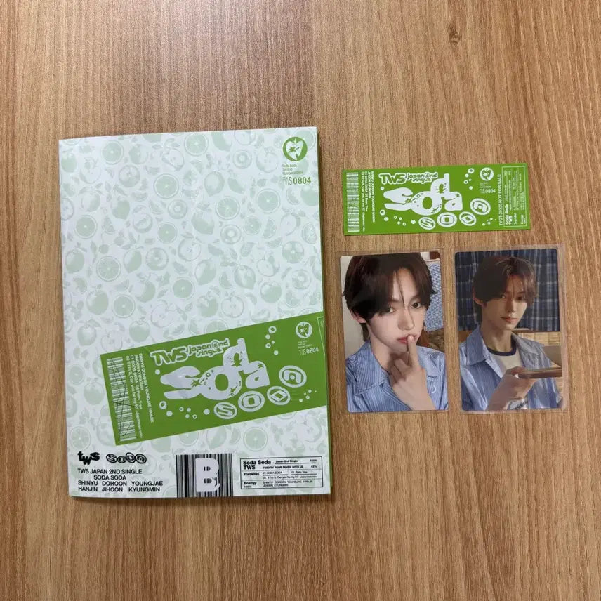 [BUNJANG] TWS Soda Soda Limited Edition B (Hanjin) Full Set / 투어스 소다소다 한정반 B (한진) 풀세트