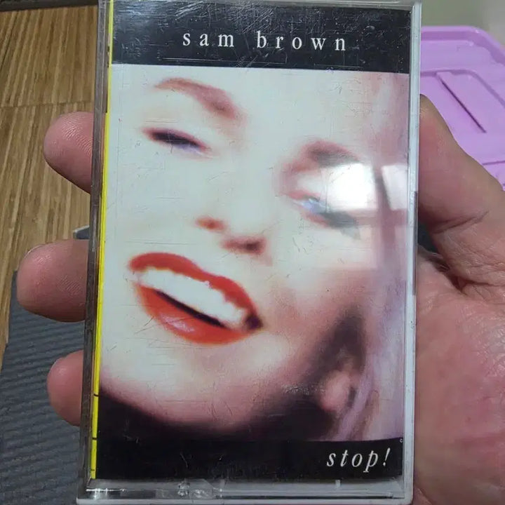 [BUNJANG] Sam Brown Stop! Cassette Tape / 샘 브라운 Stop! 카세트 테이프