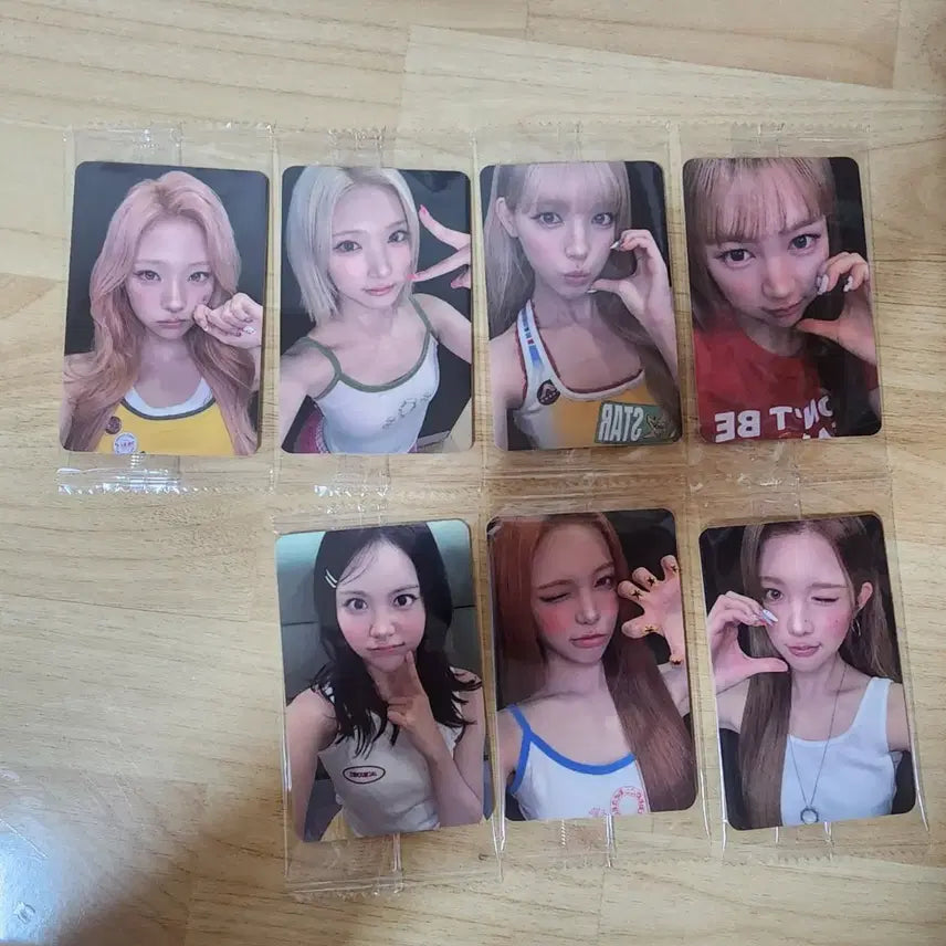 [BUNJANG] HA:TFESTIVAL Ktown4u Lemon Tinge Photocard Bundle Set (Jiwoo, Ian, Eina, Yuha, Stella, Yeon, Carmen) / 하투하 하츠투하츠 케이타운포유 케타포 레몬탱 미공포 포카 지우 이안 에이나 유하 스텔라 예온 카르멘 일괄