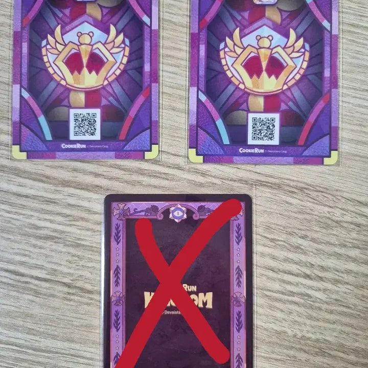 [BUNJANG] Cookie Run Kingdom Autographed Card Set / 쿠키런 킹덤 카드 사인카드 판매