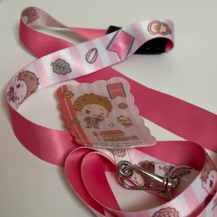 [BUNJANG] Haikyuu!! x Sanrio Collaboration Strap - Yaku / 하이큐 산리오 콜라보 스트랩 야쿠