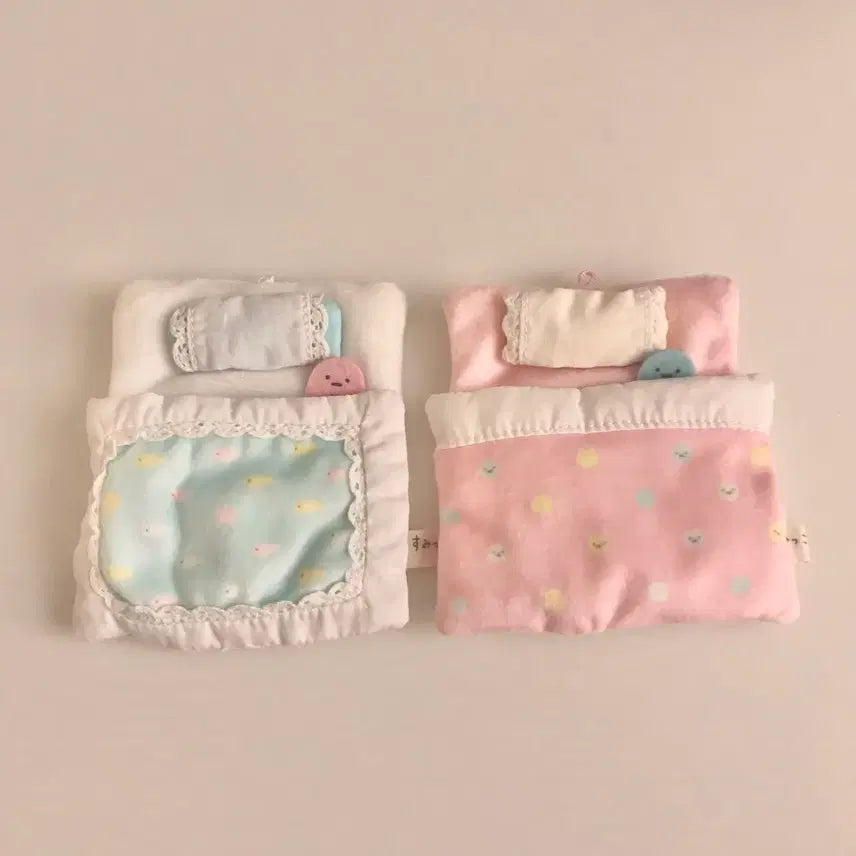 [BUNJANG] San-X Sumikkogurashi Plush Bundle / (일괄) 산엑스 스밋코구라시 인형 이부자리 인형침대