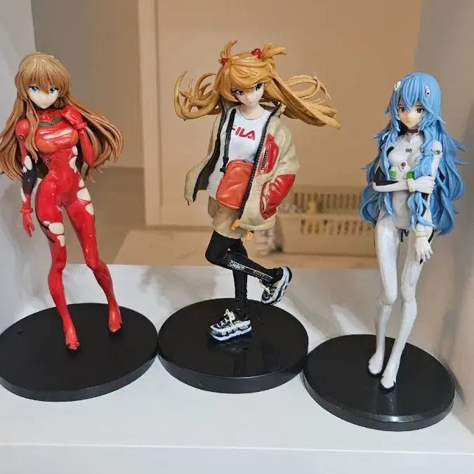 [BUNJANG] Evangelion Figure 3-Piece Set / 에반게리온 피규어 3종 세트