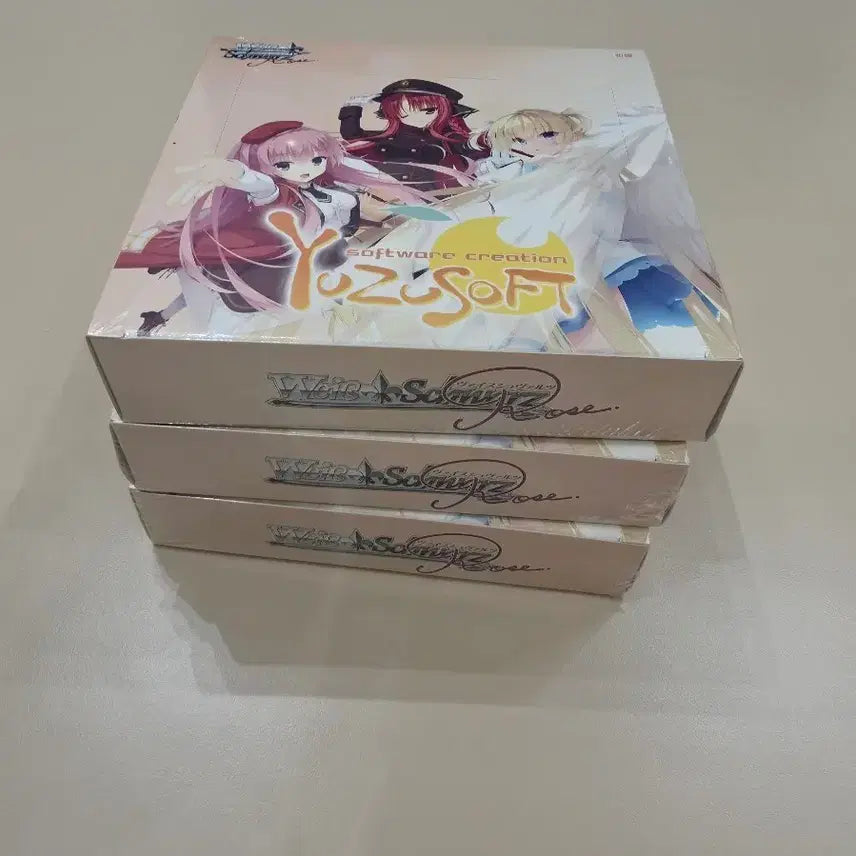 [BUNJANG] Weiss Schwarz Rose Use Soft Sealed Box / 바이스슈발츠 로제 유즈 소프트 미개봉 박스