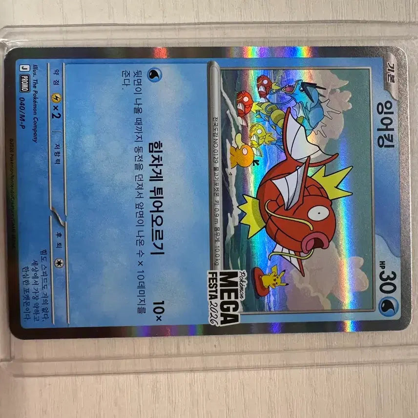 [BUNJANG] A+ Grade Magikarp Promo Card / A+급 잉어킹 프로모 10 가능(사진 첨부)