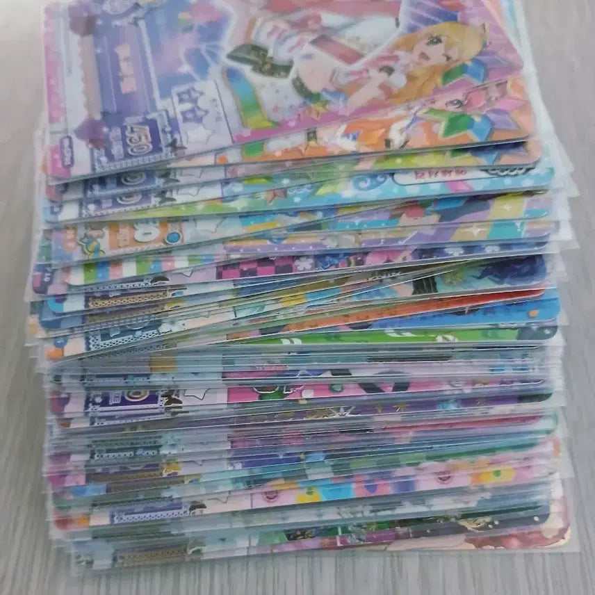 [BUNJANG] Aikatsu! Brick Cards (65 pcs) with Extras / 아이엠스타 아이카츠 벽돌 카드 65장 (덤 있음)
