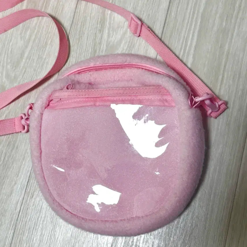 [BUNJANG] Kirby Crossbody Bag Pink / 커비 크로스백 가방 핑크