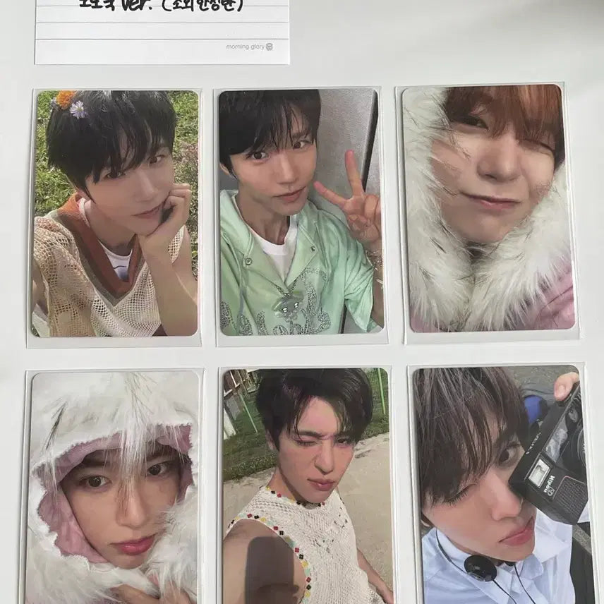 [BUNJANG] NCT WISH COLOR Version Photobook Photocard / NCT WISH 엔시티 위시 포토북 포토카드 COLOR 버전 (재희/료/시온_급처)