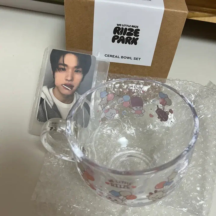 [BUNJANG] RIIZE Sohee Cereal Bowl Lucky Draw Photocard / 새상품) 라이즈 소희 똘병 시리얼볼 그릇 리라즈 팝업 포카