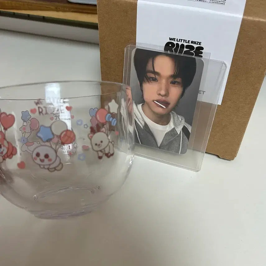 [BUNJANG] RIIZE Sohee Cereal Bowl Lucky Draw Photocard / 새상품) 라이즈 소희 똘병 시리얼볼 그릇 리라즈 팝업 포카