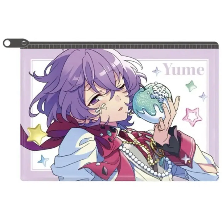 [BUNJANG] Ensemble Stars! 10th Anniversary PVC Clear Pouch Wallet (Yume/Fuyume) / 앙스타 10주년 PVC 클리어 파우치 지갑 유메 후유메