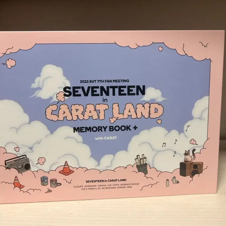 [BUNJANG] Seventeen 2023 Carat Land Memory Book / 2023 세븐틴 캐럿랜드 메모리북 양도