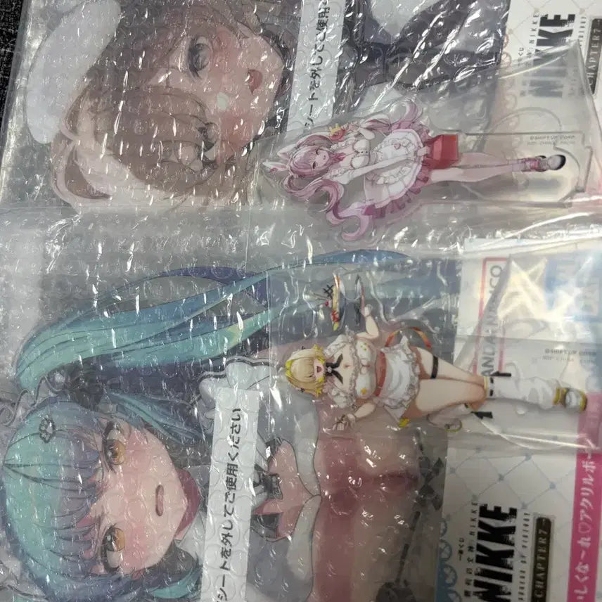 [BUNJANG] Nier: Automata Chapter 7 Ichiban Kuji Acrylic Stands Set (Types C, E, G) / 제일복권 니케 챕터7 아크릴 4종 C상 E상 G상