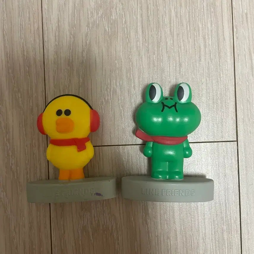 [BUNJANG] Line Friends Sally &amp; Brown Figure Set / 라인프렌즈 샐리 브라운 피규어 세트