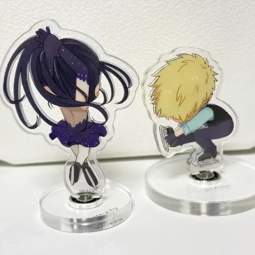 [BUNJANG] Medalist Hikaru Riou Rotating Spin Acrylic Stand Gacha / 메달리스트 히카루 리오우 회전 스핀 아크릴스탠드 가챠