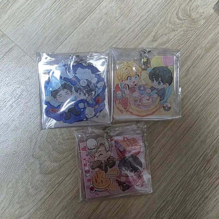 [BUNJANG] My S-Class Ranker Acrylic Keyring Bundle Set / 내스급 비공굿 아크릴 키링 3개 일괄