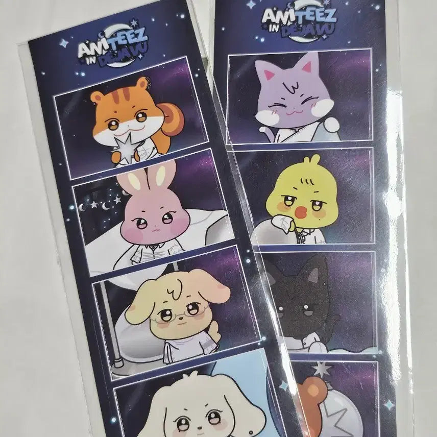 [BUNJANG] ATEEZ ANITEEZ SNS Sticker Set / 에이티즈 팝업 애니티즈 SNS 올리기 네컷 스티커 세트