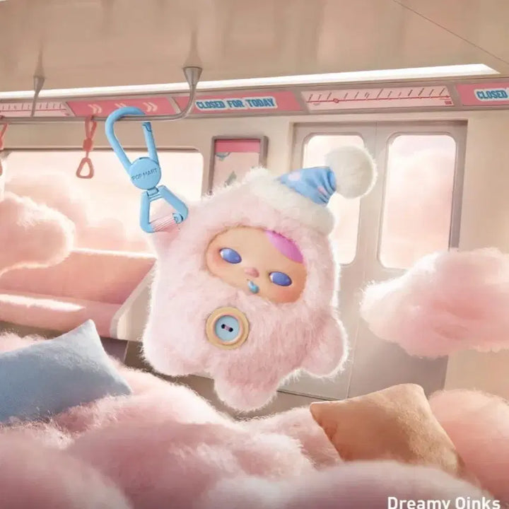[BUNJANG] Pop Mart Pooky "Day Off" Series - Dreamy Oinks / 팝마트 푸키 금일휴업 시리즈 / Dreamy oinks