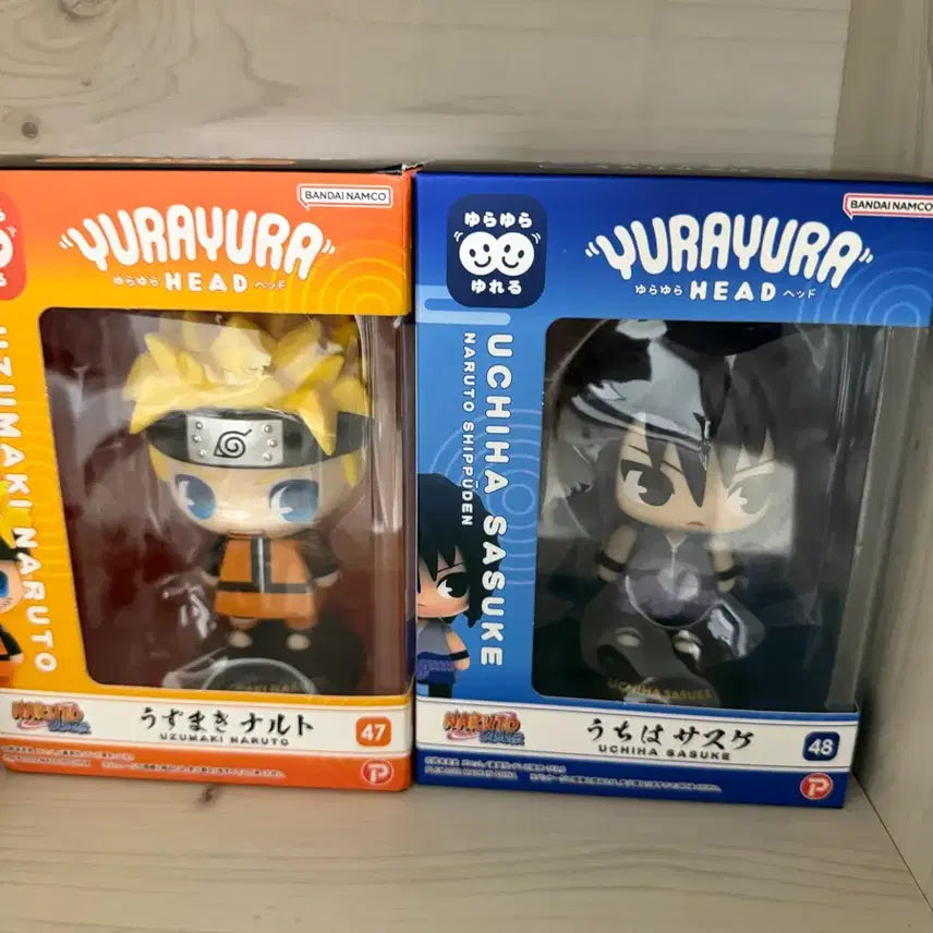 [BUNJANG] Naruto Sasuke Yurayura Figure Bundle Set (Sealed) / 미개봉 나루토 사스케 유라유라(yurayura) 피규어 일괄