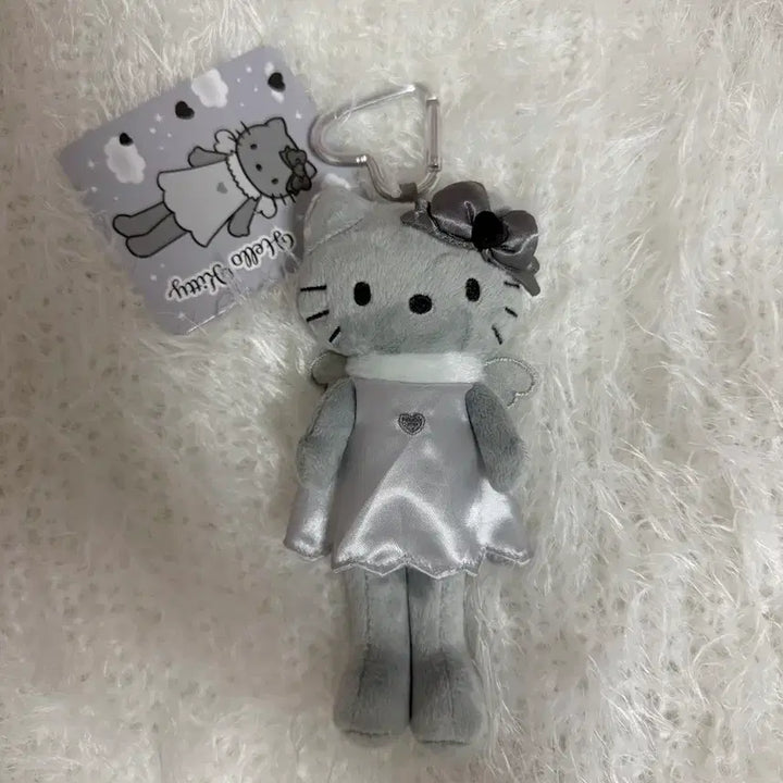 [BUNJANG] Sanrio Long-Legged Kitty Silver Angel Figure / 롱다리키티 실버엔젤