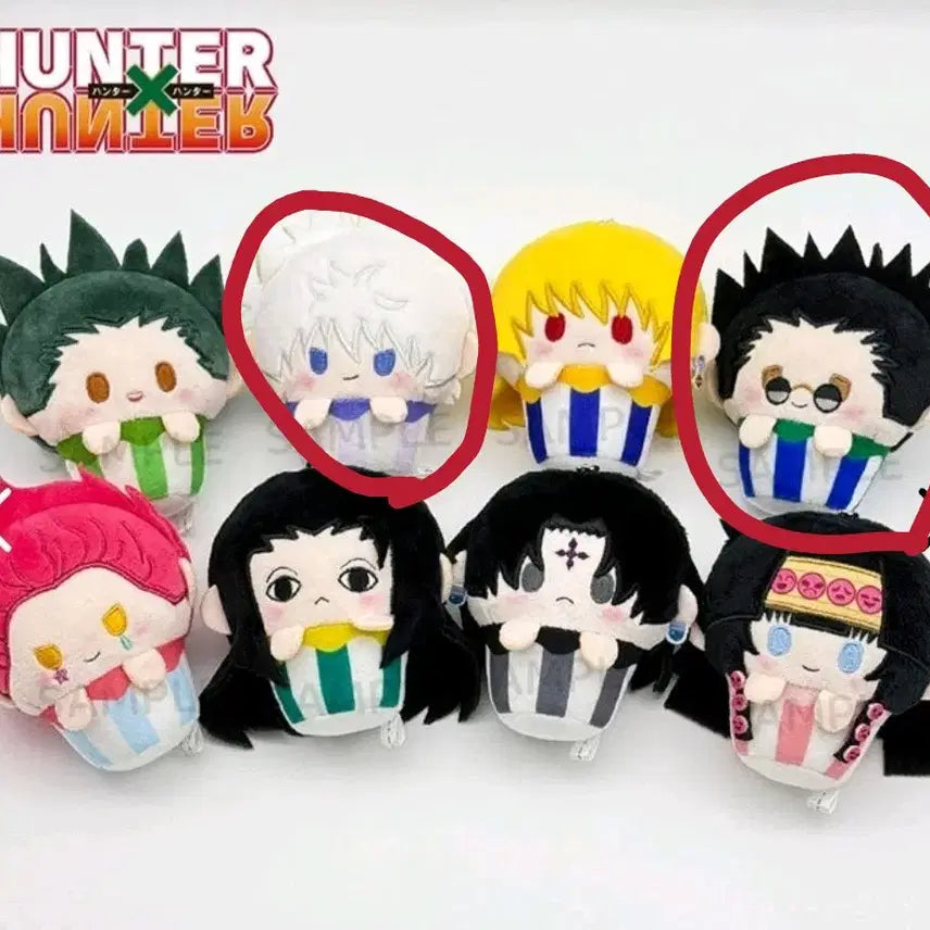 [BUNJANG] Hunter x Hunter Killua &amp; Leorio Tap Nui / 헌터헌터 컵케이크 키르아 레오리오 타피누이