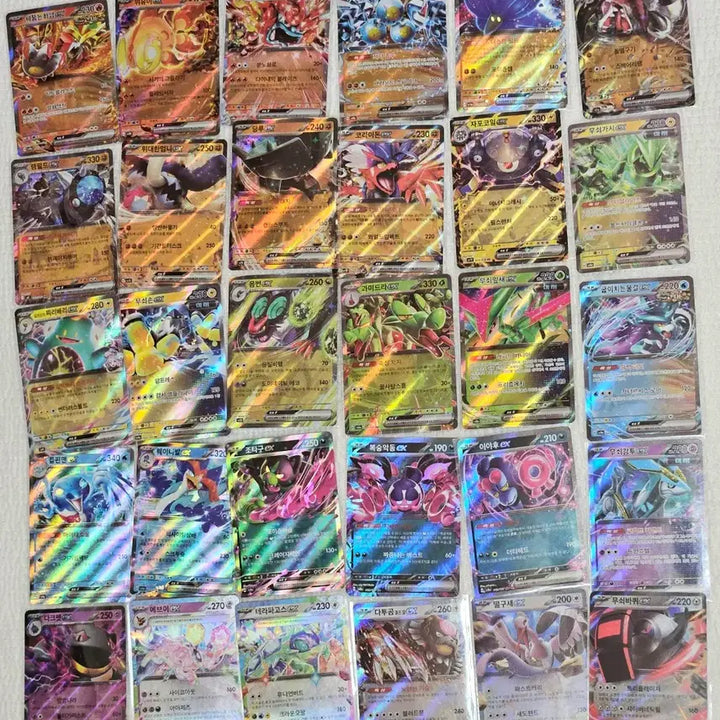 [BUNJANG] Pokemon EX Glitter Card Bundle Set (30 cards) / 포켓몬카드 EX 반짝이 30장 일괄