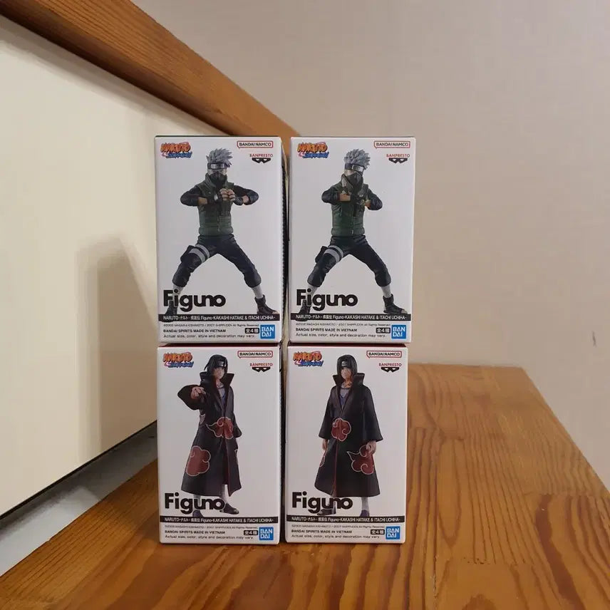 [BUNJANG] Bandai Naruto Figure Set (Kakashi, Itachi) / 반다이 나루토 피규어 카카시 이타치 세트(4세트 보유)