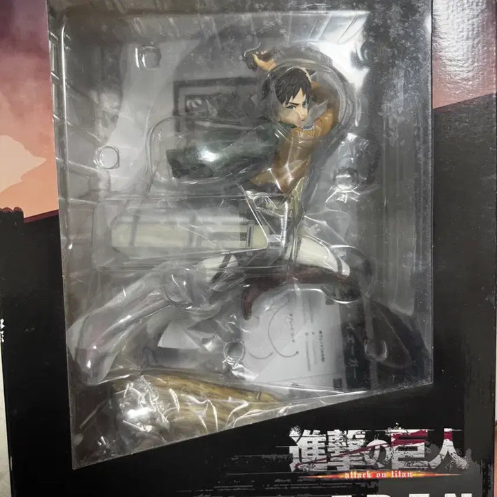 [BUNJANG] Kotobukiya Attack on Titan Eren Yeager 1/8 Scale Model Kit (Reissue) / 진격의 거인 코토부키야 에렌 예거 재판판 판매합니다
