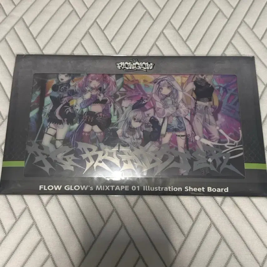 [BUNJANG] FLOW GLOW MIXTAPE 01 Illustration Sheet Board / FLOW GLOW&