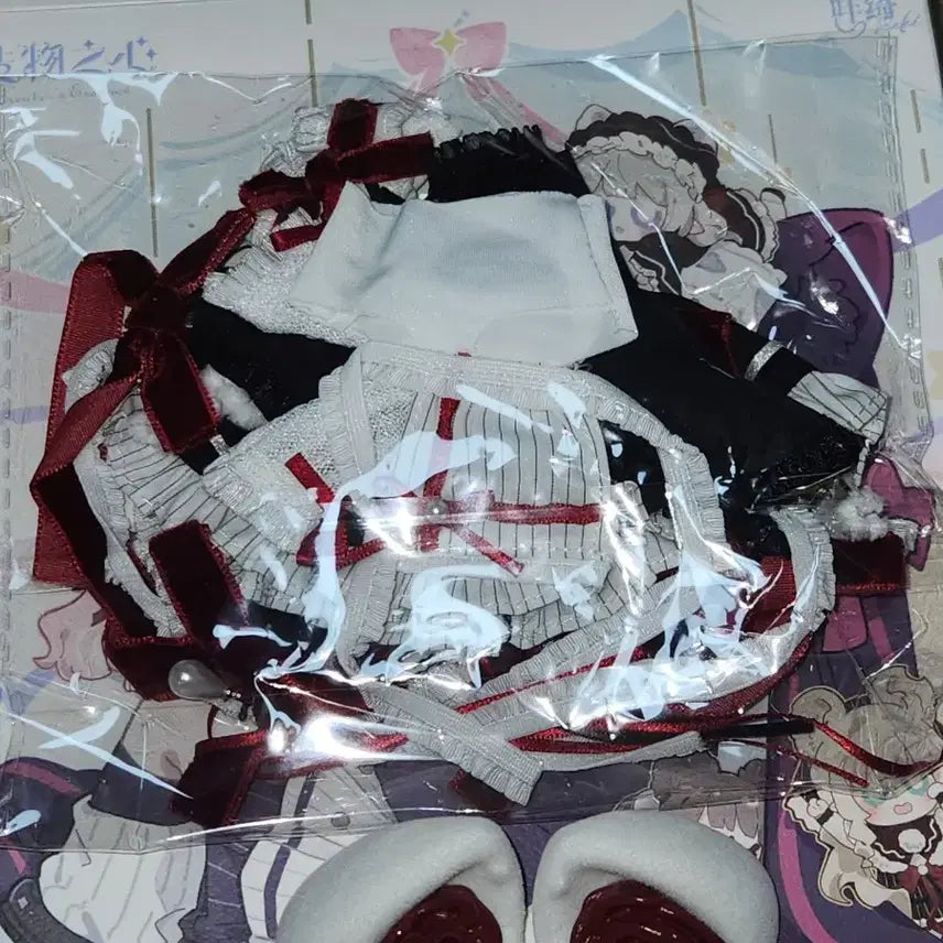 [BUNJANG] Meki Good Night Fluffy BJD Blind Doll Secret Outfit Set / Meki 굿나잇 플러피 bjd 블라인드돌 시크릿 의상만