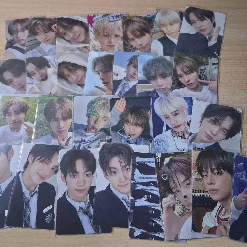 [BUNJANG] TWS Kyungmin Photocard Bundle Set (28 pcs) / 투어스 경민 위주 포카 28장 일괄 판매