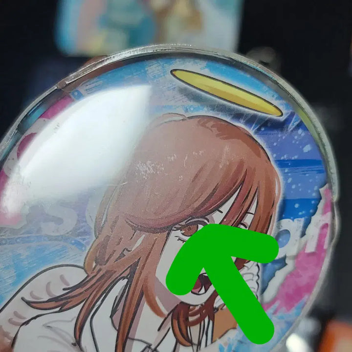 [BUNJANG] Chainsaw Man Angel Devil Art Print, Badge, Keychain, Coaster Bundle / 체인소맨 천사의 악마 천사 뱃지 키링 원화 엽서 코스터 일괄