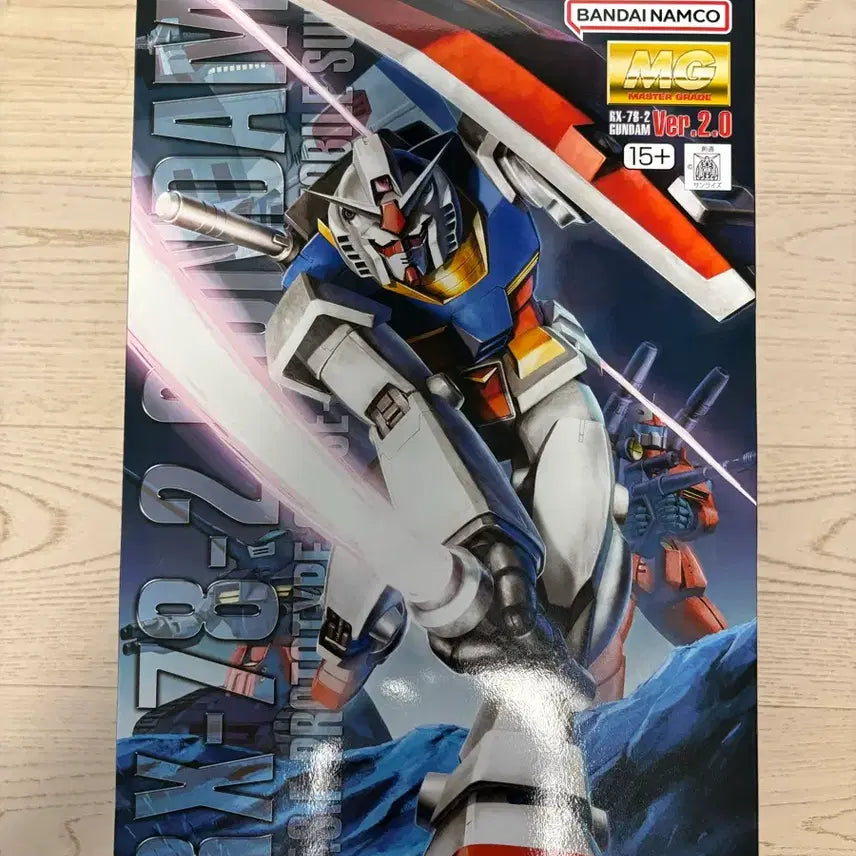 [BUNJANG] Bandai MG RX-78-2 Gundam Ver.2.0 Plastic Model Kit / MG RX-78-2 건담 Ver.2.0