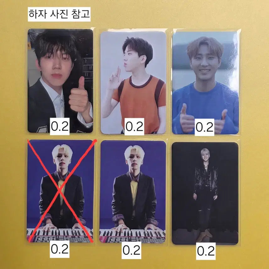 [BUNJANG] Day6 Young K Wonpil Dowoon EOD Storybook Fanmeeting Shoot Me Eternal Photocard / 데이식스 영케이 원필 도운 이오데 스토리북 팬미팅 슛미 행날 이터널 포카