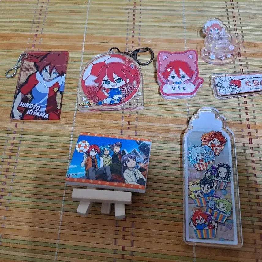 [BUNJANG] Inazuma Eleven Hiroto Kiyama Goods Bundle Set / 이나즈마일레븐 키야마 히로토 굿즈
