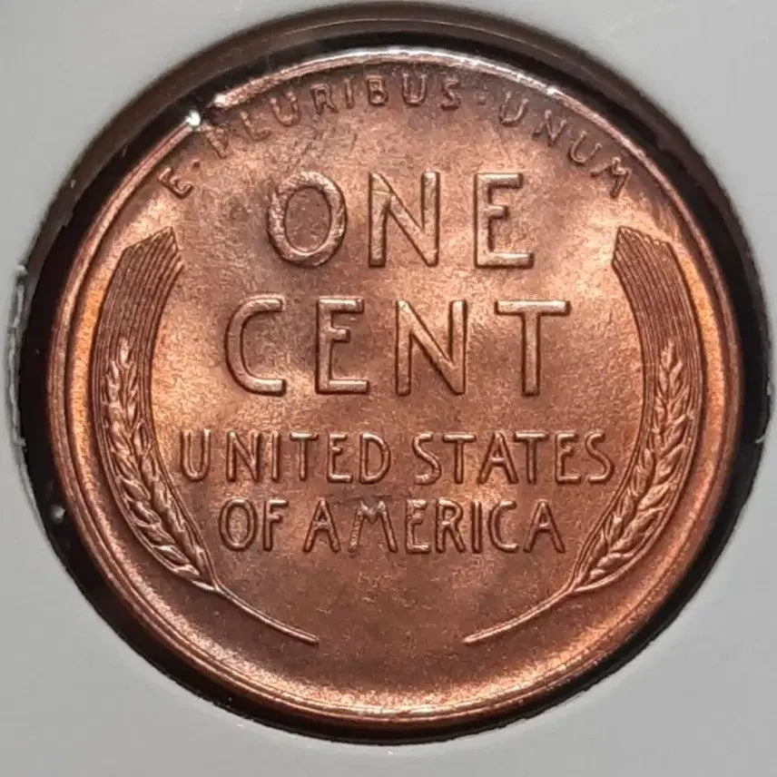 [BUNJANG] 1945 Lincoln Cent Uncirculated Coin / 미국 미사용 1945년S 링컨 1센트.외국주화 주화 화폐 동전