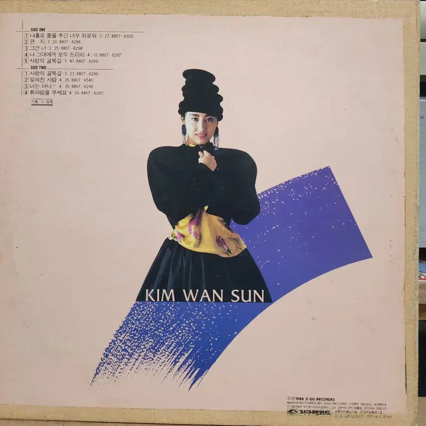 [BUNJANG] Kim Wan-sun Kim Jang-hee Composition Collection LP / 가요) 김완선 <이장희 작곡집> LP